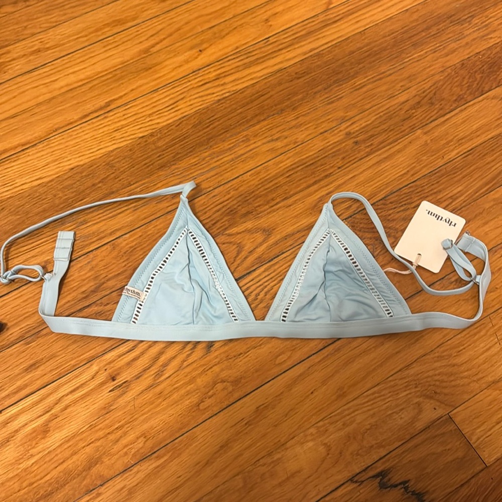 NWY BLUE BIKINI TOP
